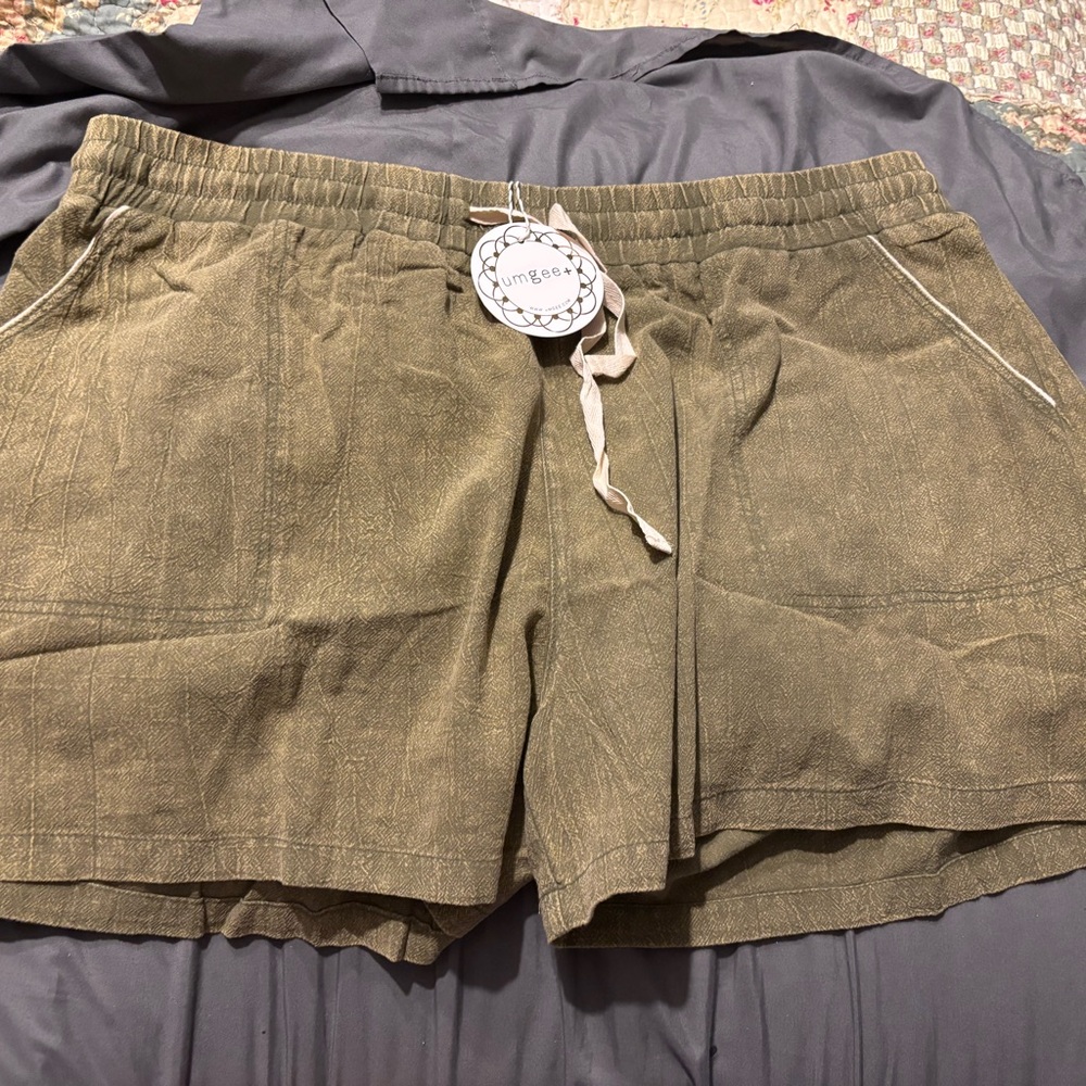 Umgee Olive Green Shorts